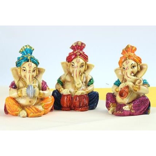 Ganesha With Tea Light