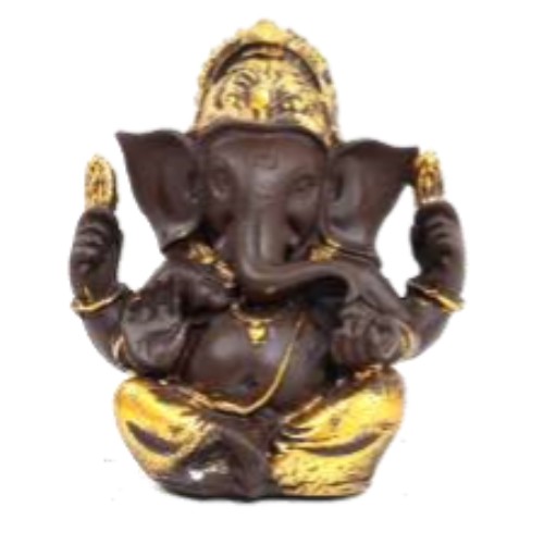Golden Crown Ganesha