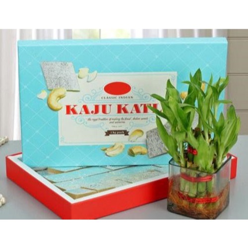 Lucky wishes with Kaju barfi