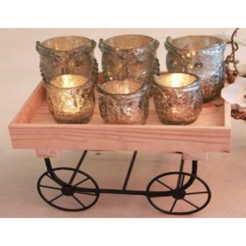 Owl T Light with Cart