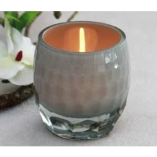Grey Glass T Light