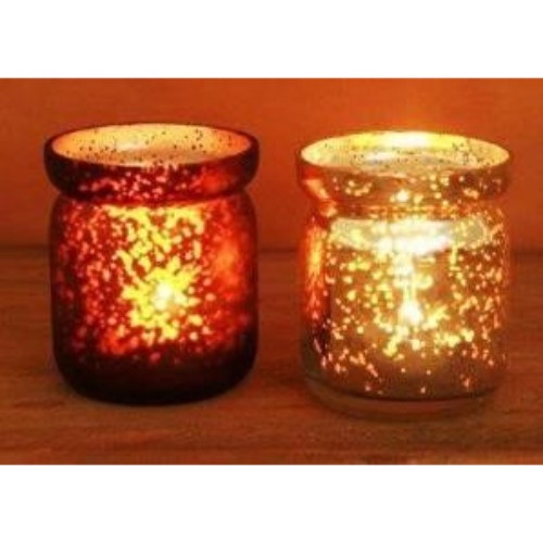 Mercury Glass T Light