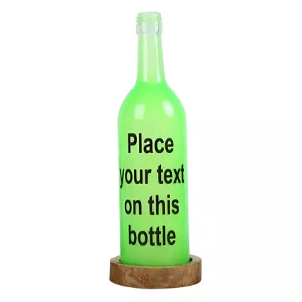 Personalized Lamp With Message