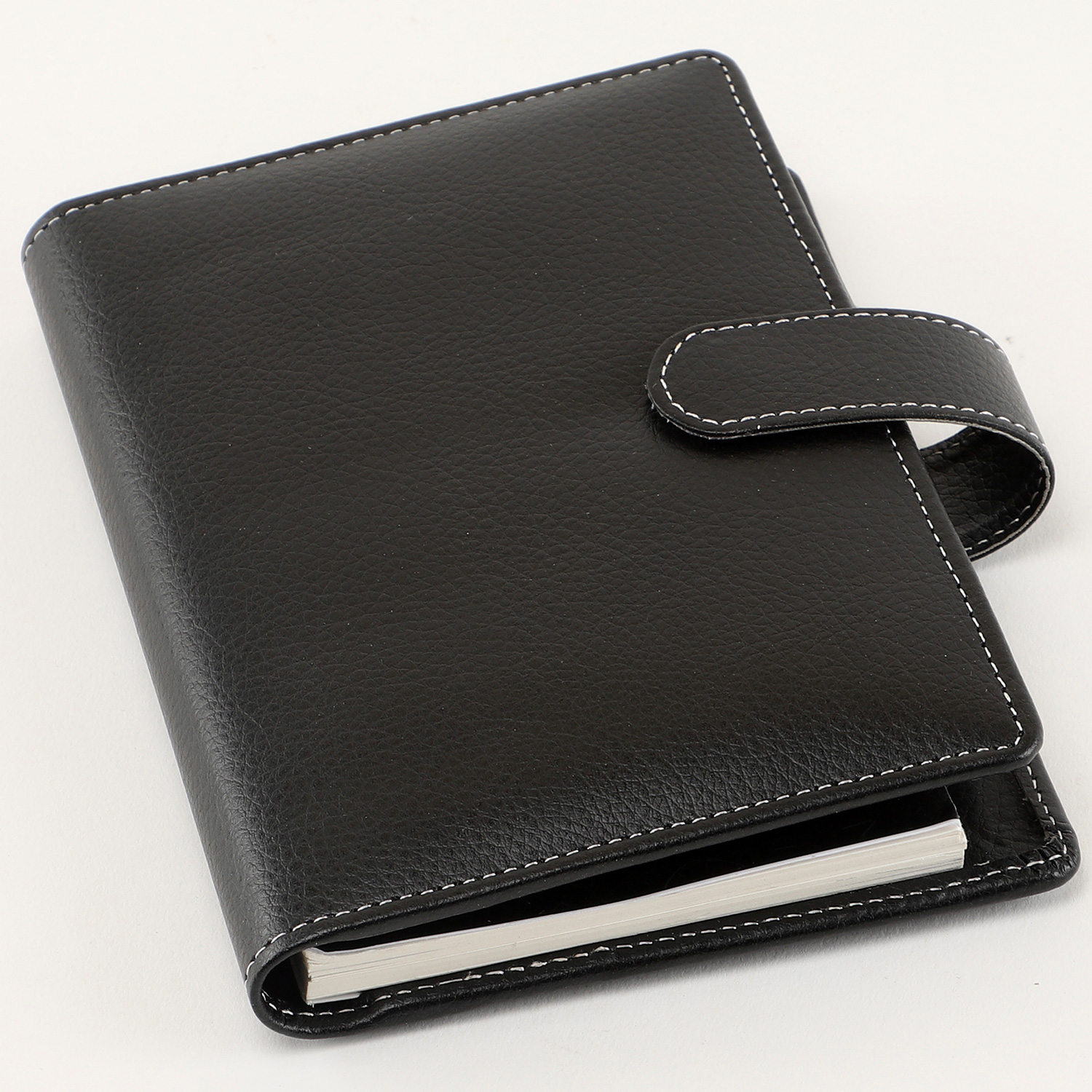 Black Ruled Diary With Calculator