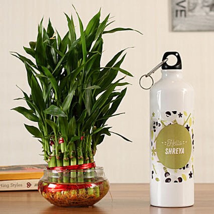 3 Layer Bamboo & Personalised Bottle