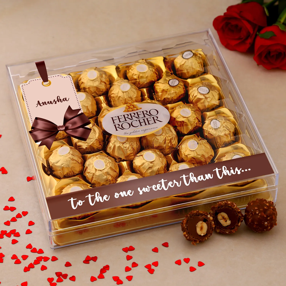 Personalized Ferrero Rocher Box