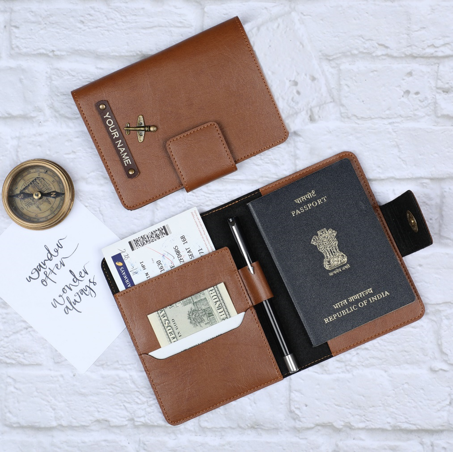 Personalized Mini Travel Wallet