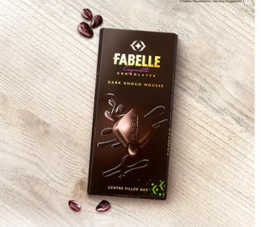 Fabelle Dark Mousse Bar, 135gm