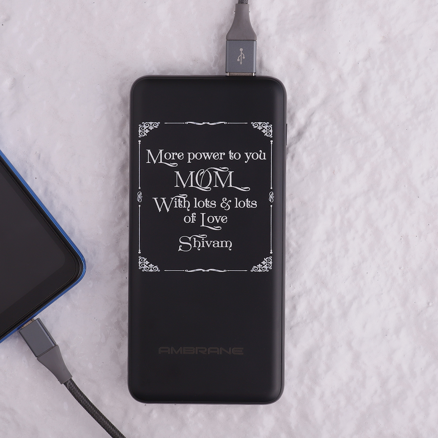 Happy Mother’s Day Power Bank- 10000 mAh