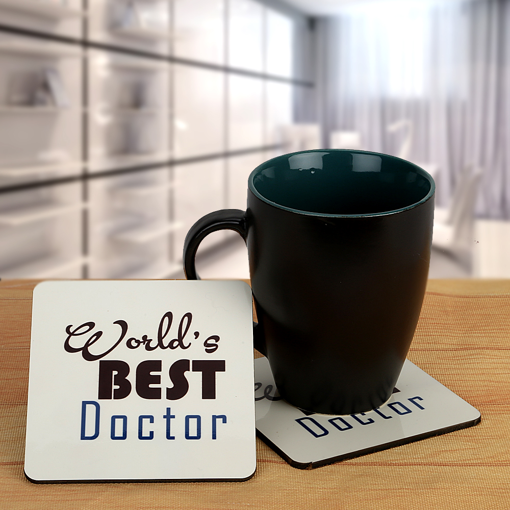 Personalized Coaster & Mug Combo