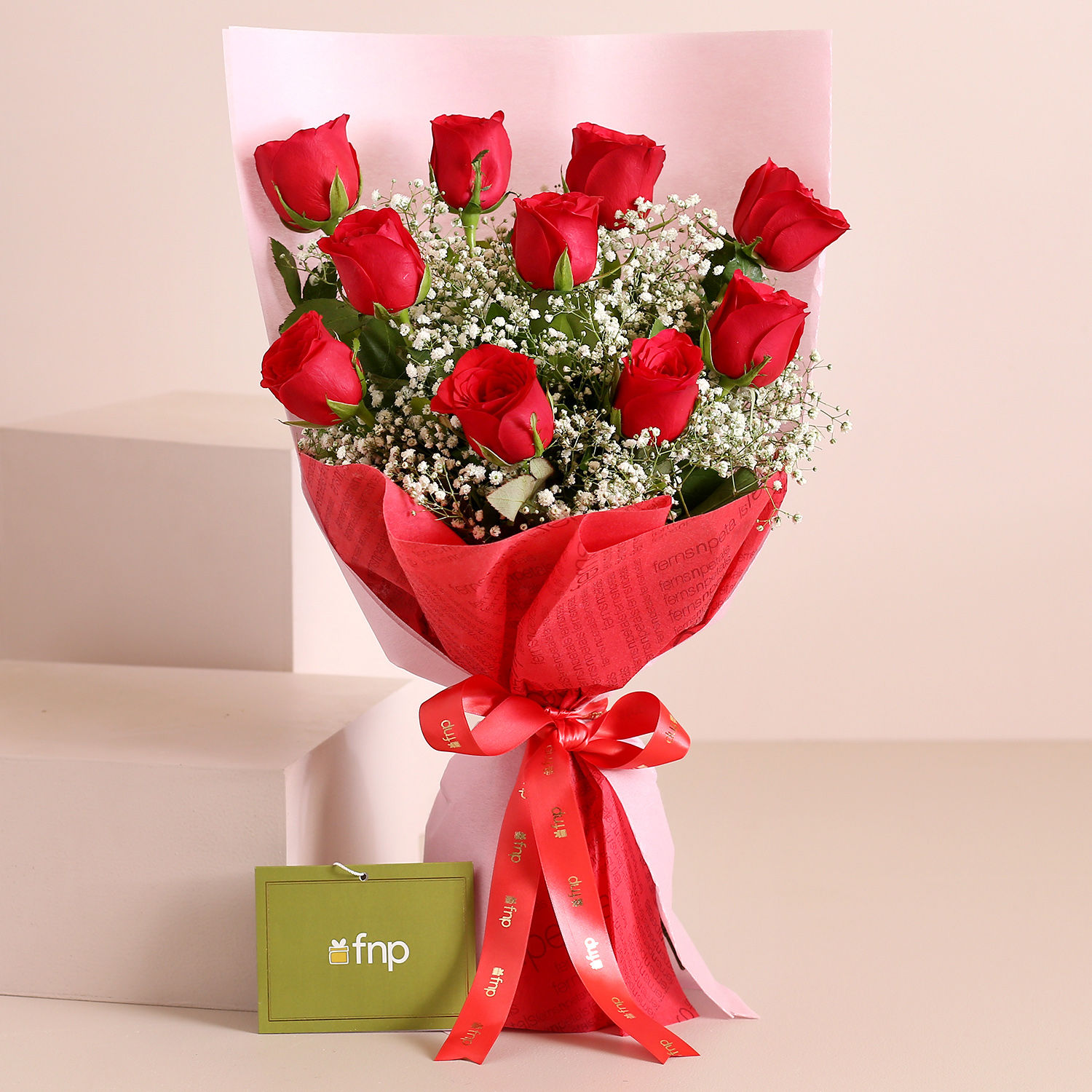 Magical Red Roses Bouquet