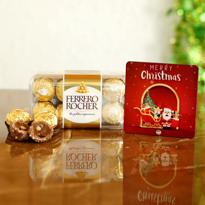 Christmas At Home Table Top Ferrero Rocher Combo