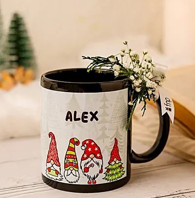 Jolly Holidays Personalized Mug Hand Delivery