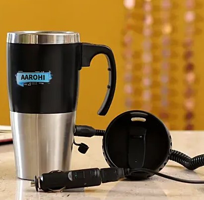 Power Plus Personalized Car Heater Mug
