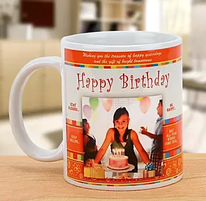 Happy Birthday Personalized Mug