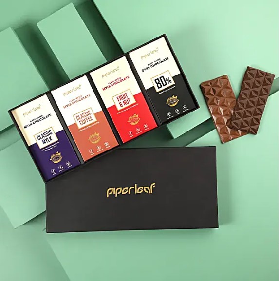 Piperleaf Classic Vegan Milk Chocolate Gift Box