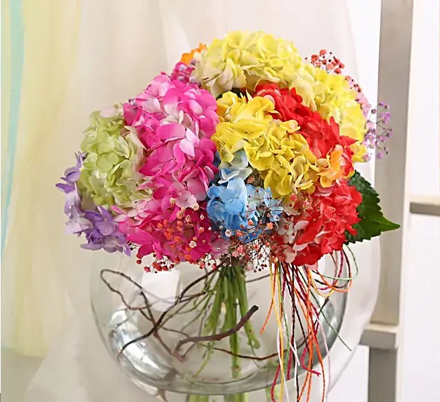 Colourful Shower Floral Bowl